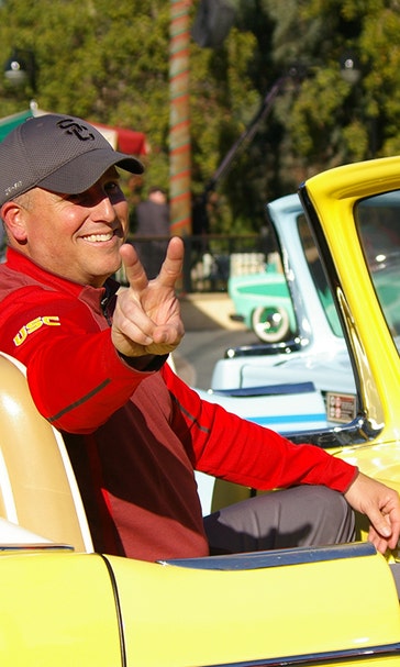 USC Kicks Off 2017 Rose Bowl Week At Disneyland